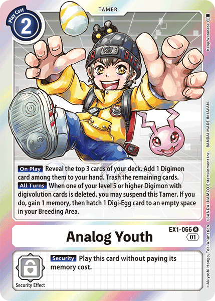Analog Youth, EX1-066