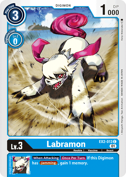 Labramon, EX2-013
