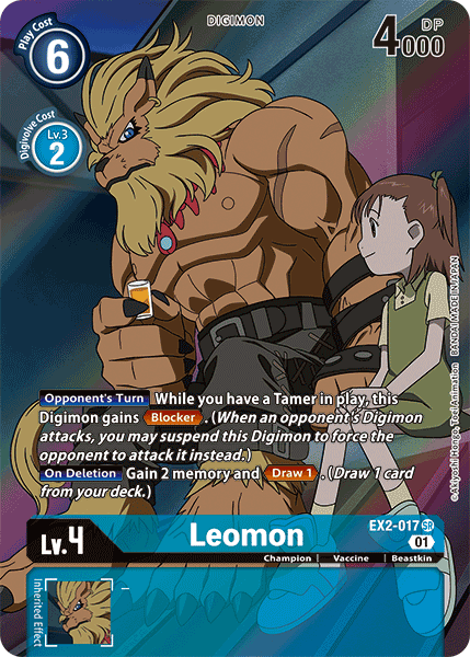 Leomon, EX2-017-p1