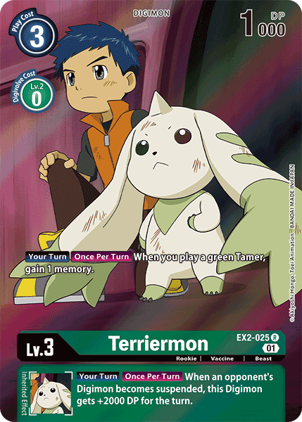 Terriermon, EX2-025-p1