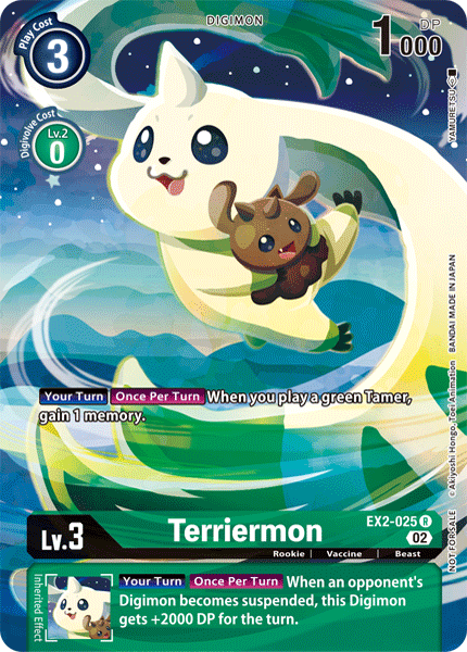 Terriermon, EX2-025-p2
