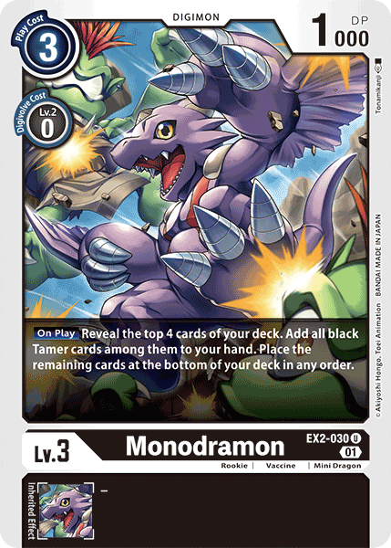 Monodramon, EX2-030