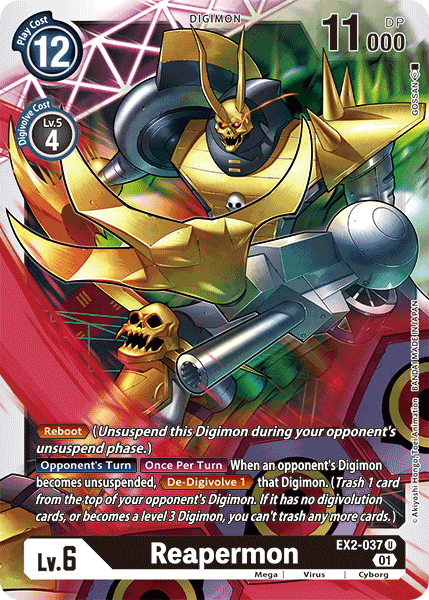 Reapermon, EX2-037
