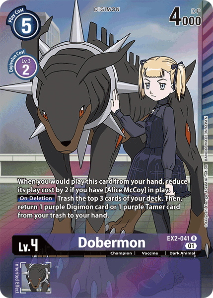 Dobermon, EX2-041-p1