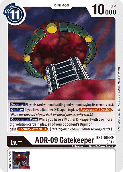 ADR-09 Gatekeeper, EX2-054