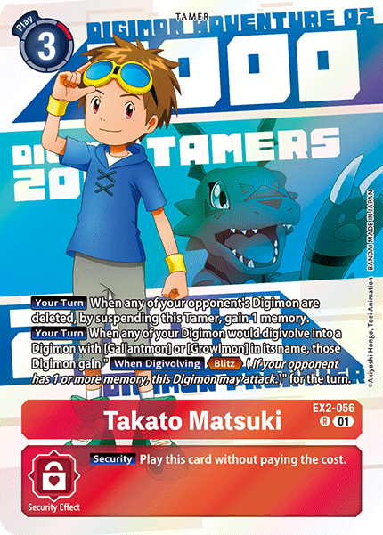Takato Matsuki, EX2-056-p2