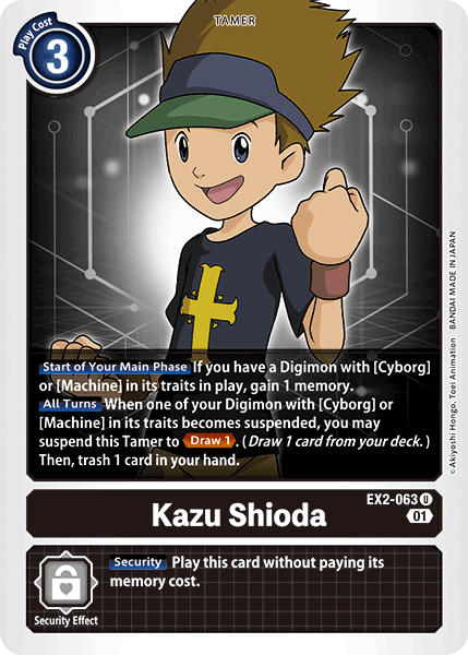 Kazu Shioda, EX2-063
