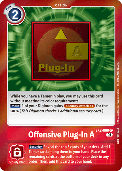 Offensive Plug-In A, EX2-066-p1