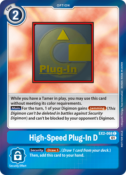 High-Speed Plug-In D, EX2-068-p1