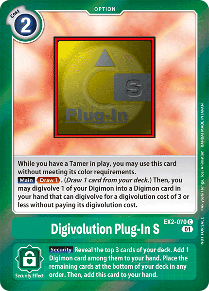 Digivolution Plug-In S, EX2-070-p1