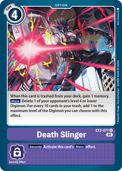 Death Slinger, EX2-071