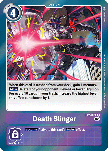Death Slinger, EX2-071-p1