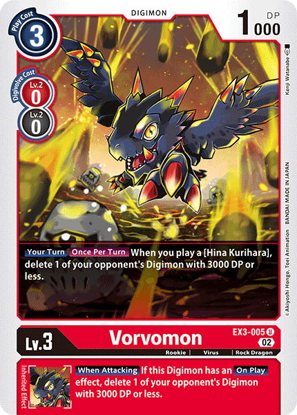 Vorvomon, EX3-005