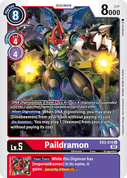 Paildramon, EX3-010