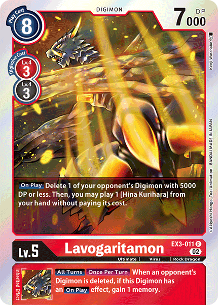 Lavogaritamon, EX3-011