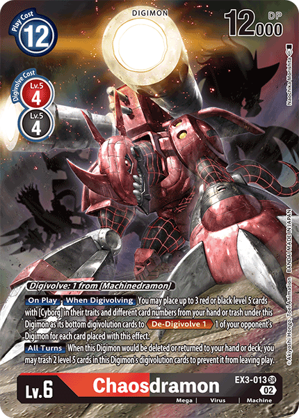 Chaosdramon, EX3-013-p1