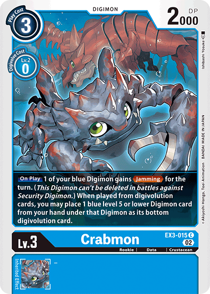 Crabmon, EX3-015