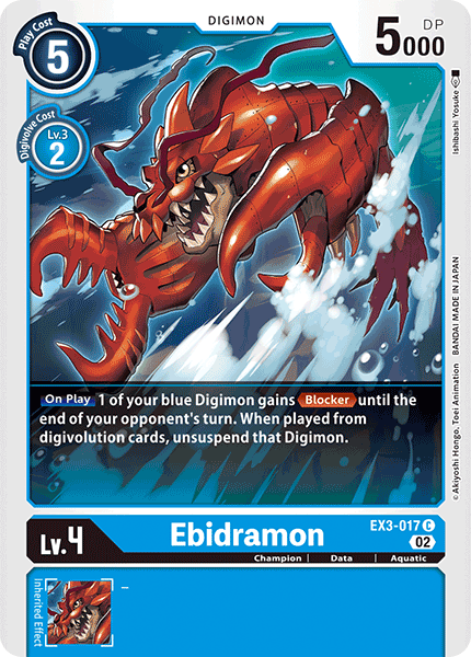 Ebidramon, EX3-017