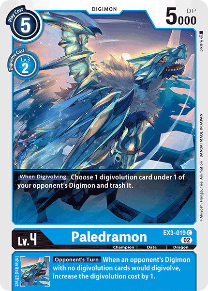 Paledramon, EX3-019