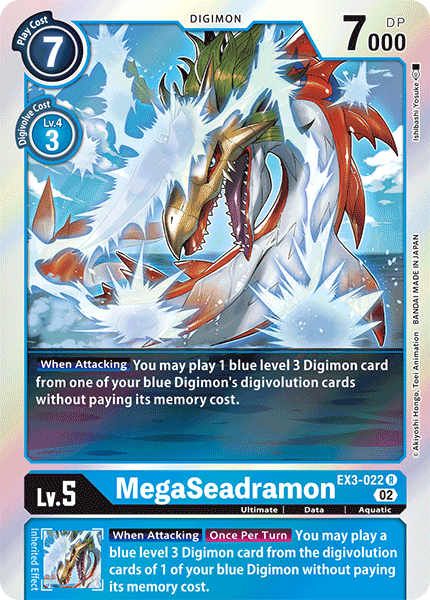 MegaSeadramon, EX3-022