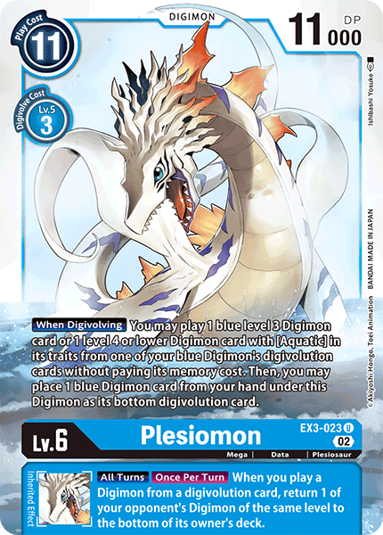 Plesiomon, EX3-023