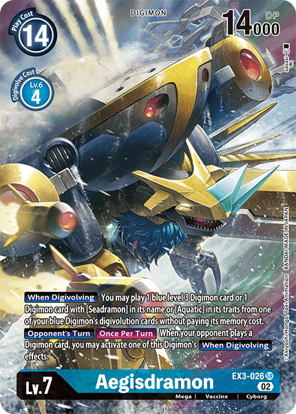 Aegisdramon, EX3-026-p1