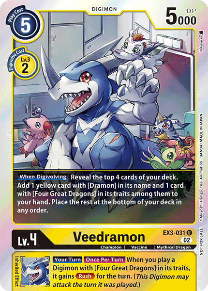 Veedramon, EX3-031-p1