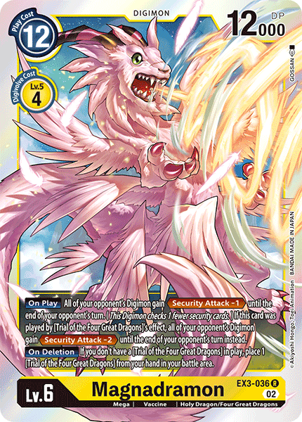 Magnadramon, EX3-036