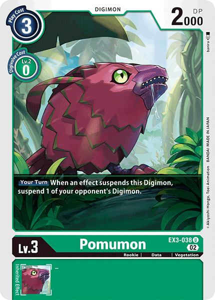 Pomumon, EX3-038