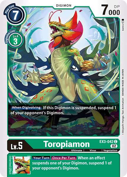 Toropiamon, EX3-042