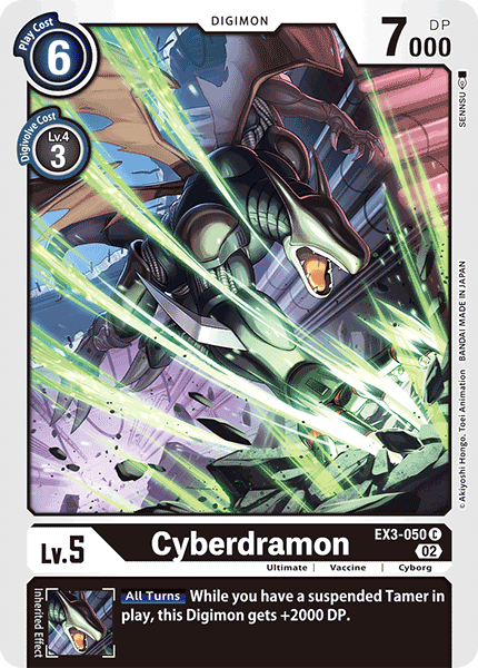 Cyberdramon, EX3-050