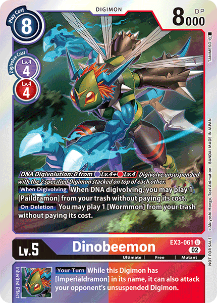 Dinobeemon, EX3-061-p1