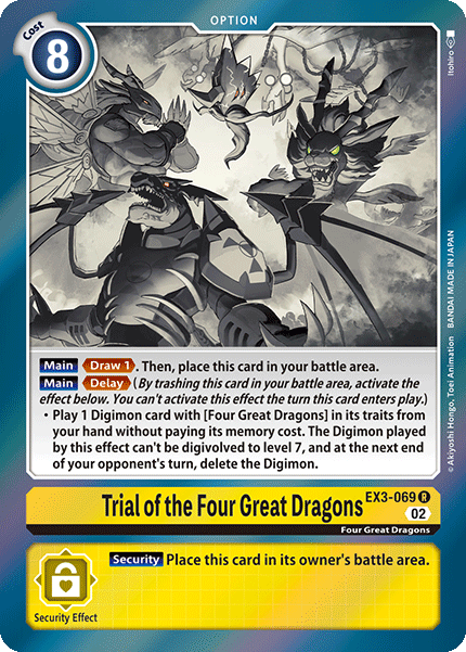 Trial of the Four Great Dragons, EX3-069