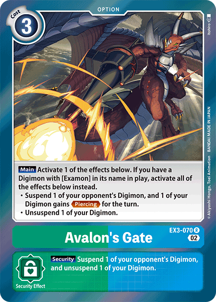 Avalon's Gate, EX3-070