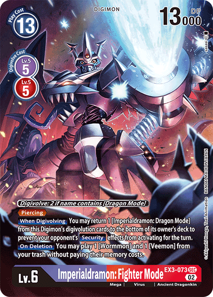 Imperialdramon: Fighter Mode, EX3-073-p1