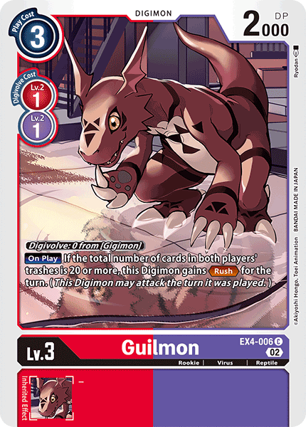 Guilmon, EX4-006