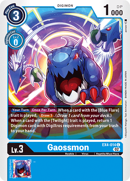 Gaossmon, EX4-014