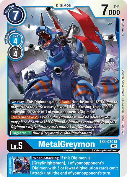MetalGreymon, EX4-020