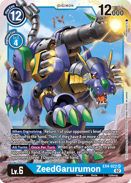 ZeedGarurumon, EX4-022