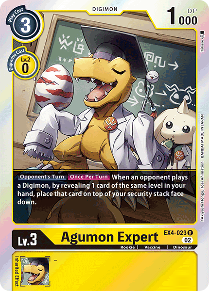 Agumon Expert, EX4-023