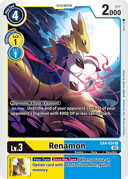 Renamon, EX4-024