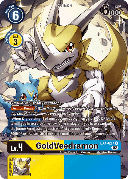 GoldVeedramon, EX4-027-p1