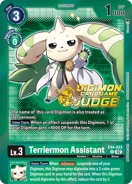 Terriermon Assistant, EX4-033-p3