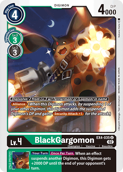 BlackGargomon, EX4-035