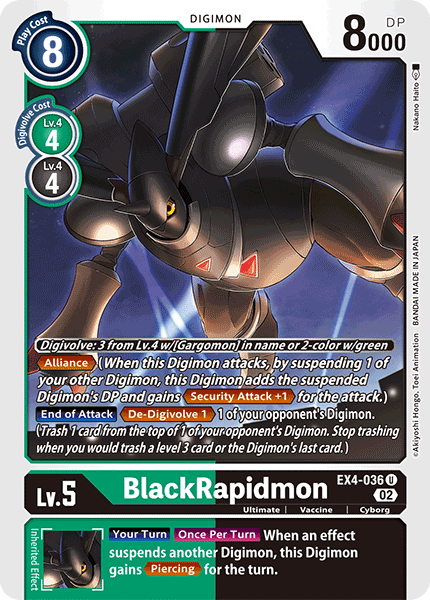 BlackRapidmon, EX4-036