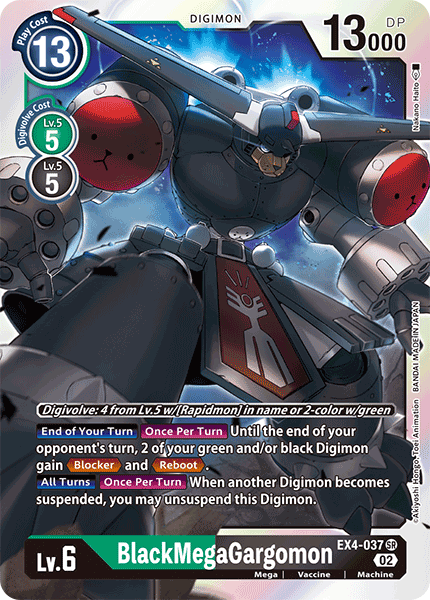 BlackMegaGargomon, EX4-037