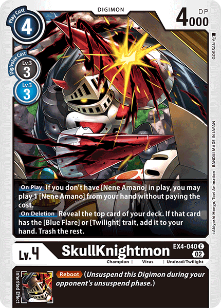 SkullKnightmon, EX4-040