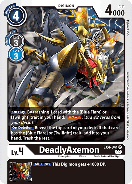 DeadlyAxemon, EX4-041