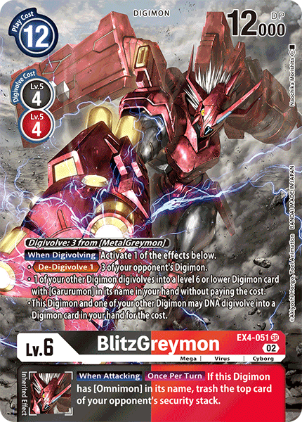 BlitzGreymon, EX4-051-p1