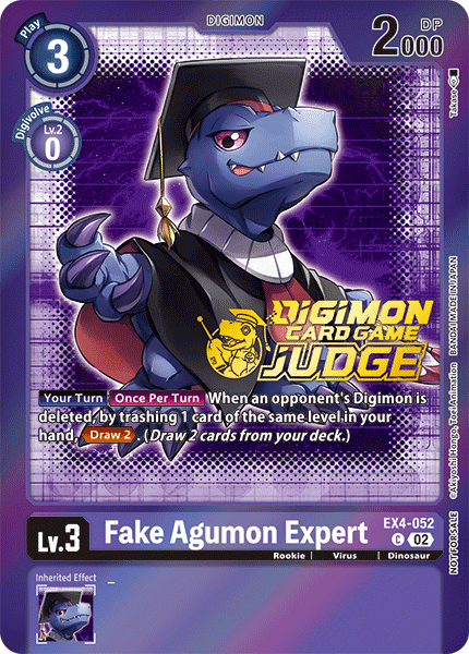 Fake Agumon Expert, EX4-052-p1